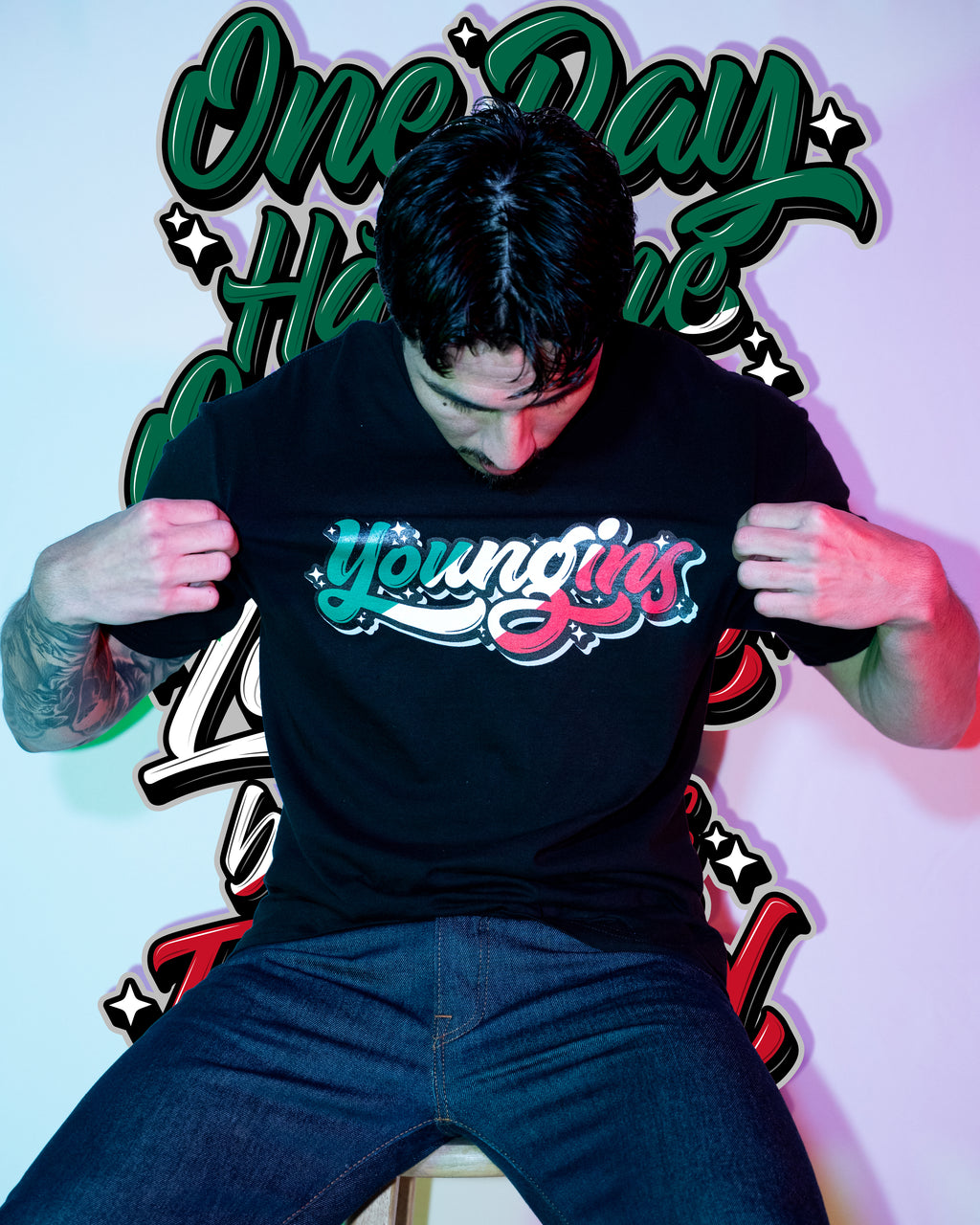 Youngins Signature Tee - "I Shined"